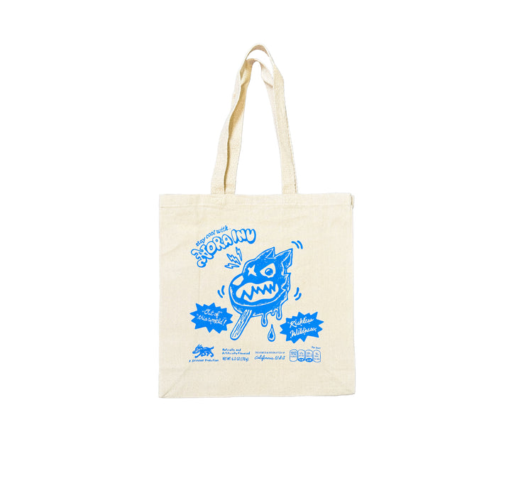 Ice Cream Logo Canvas Tote