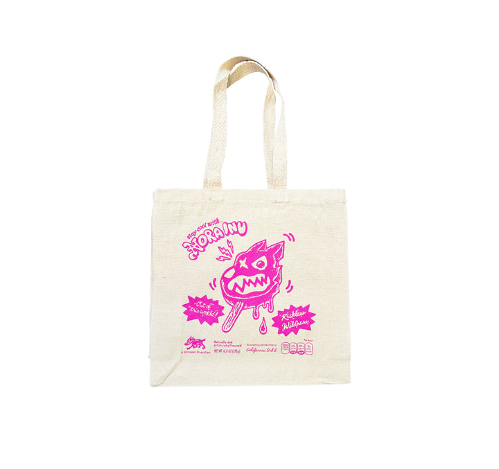 Ice Cream Logo Canvas Tote