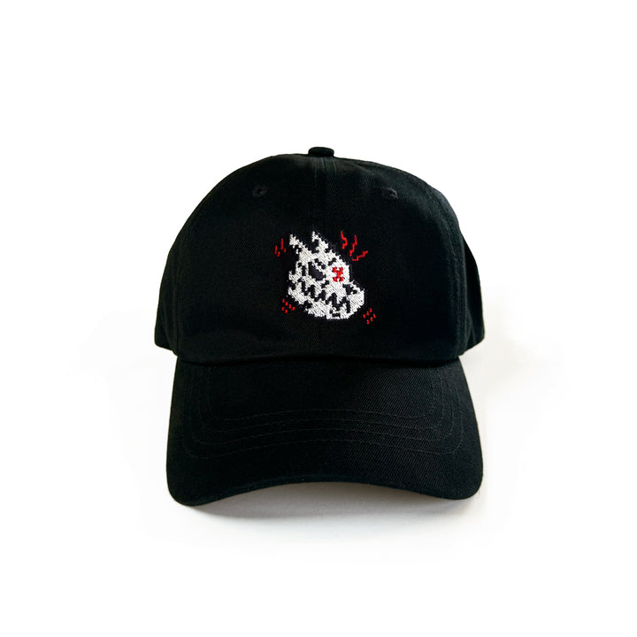 Skull Pixel Logo Cap